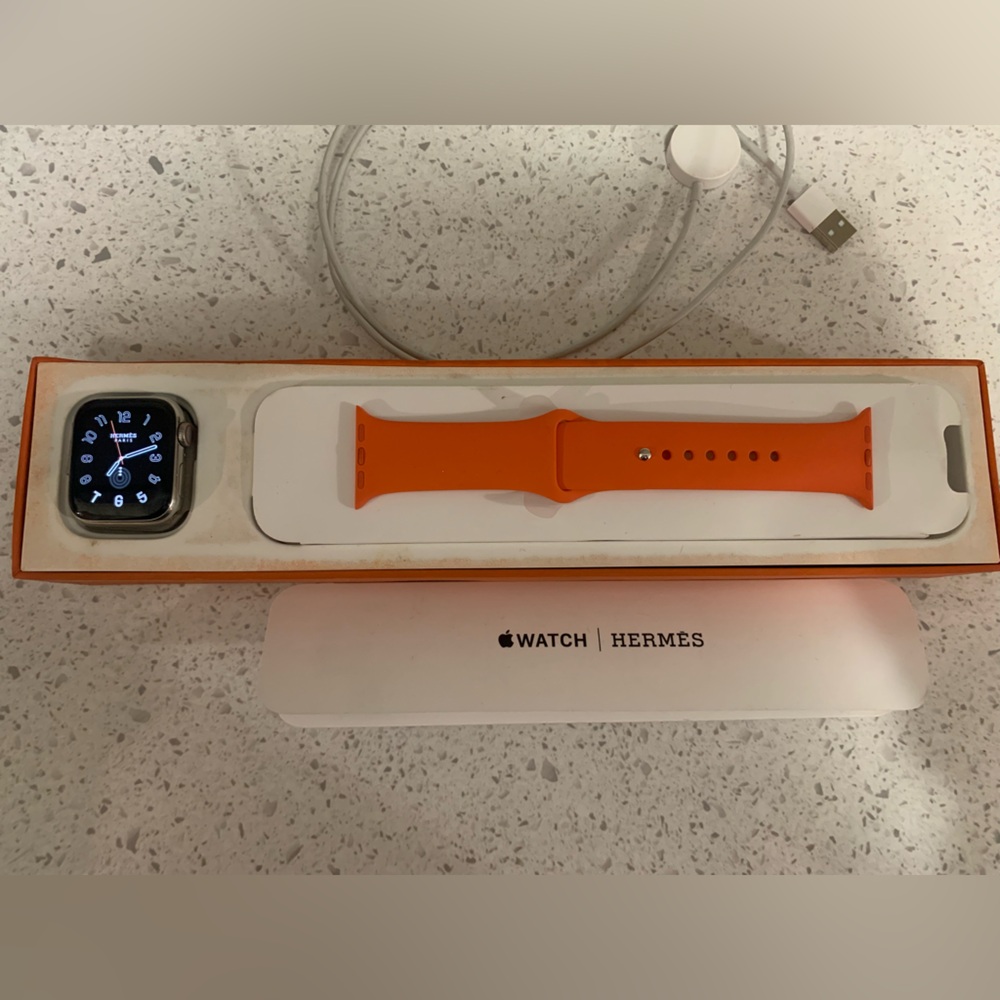 Apple Watch Hermès - Bold Orange